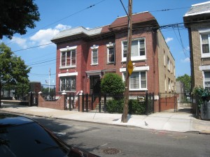 The Nuzzi's Home adjacent to the park